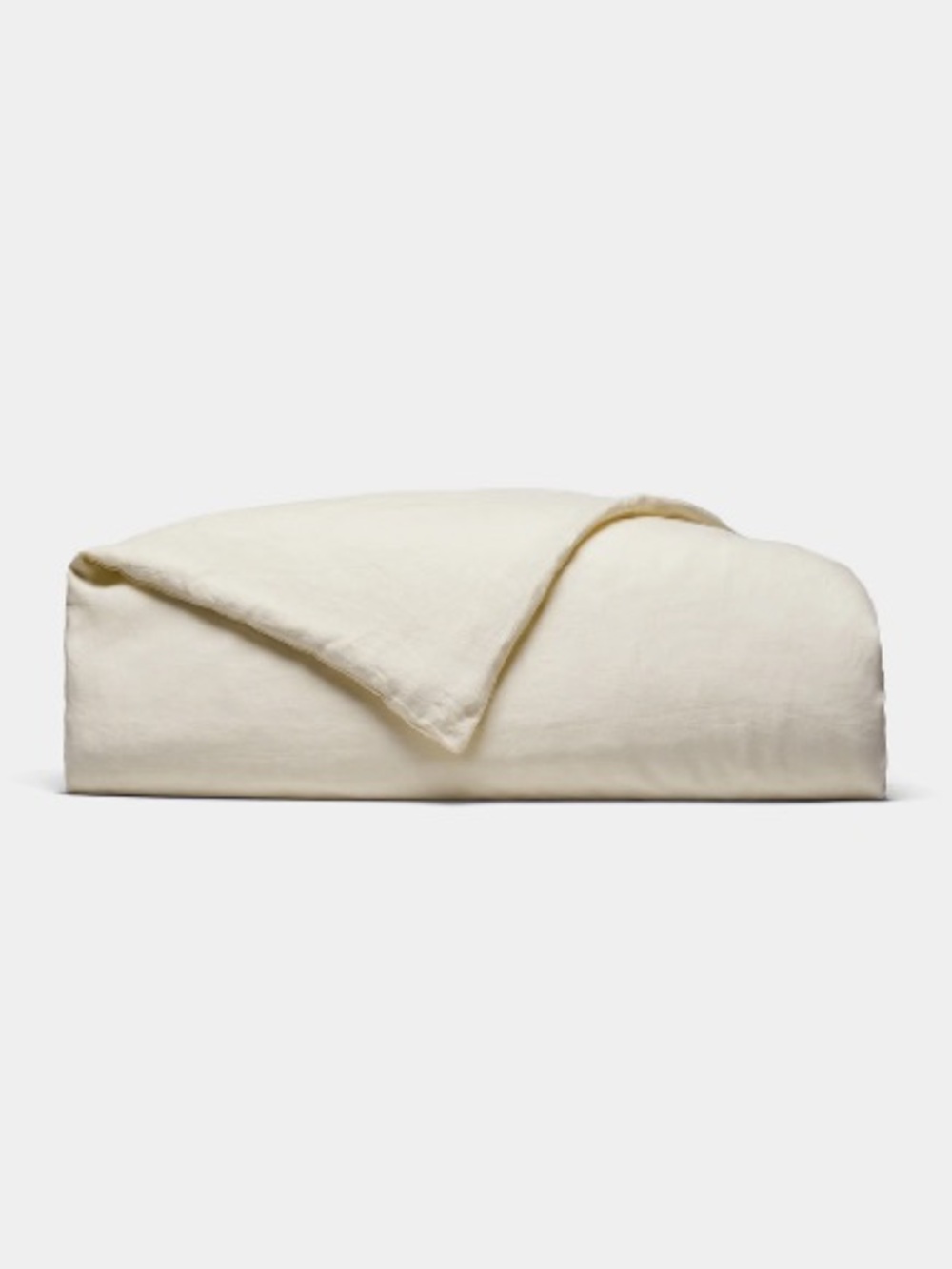 Cozy Earth king linen duvet in flax